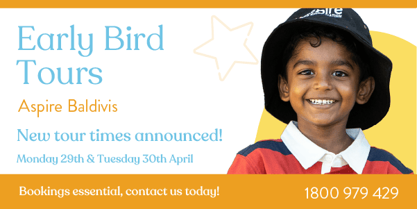 🎉 Exciting News: Aspire Baldivis Have Added MORE Early Bird Tours