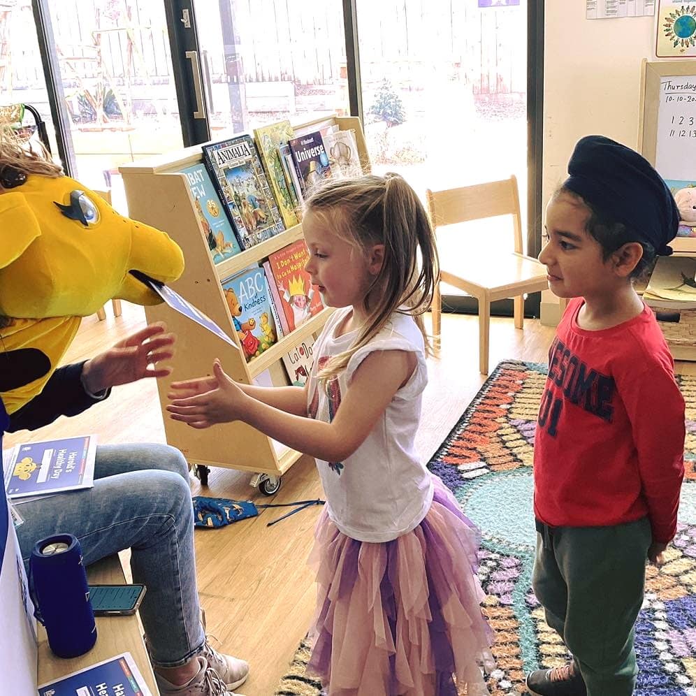 Meeting Healthy Harold at Deanside’s Life Education Incursion