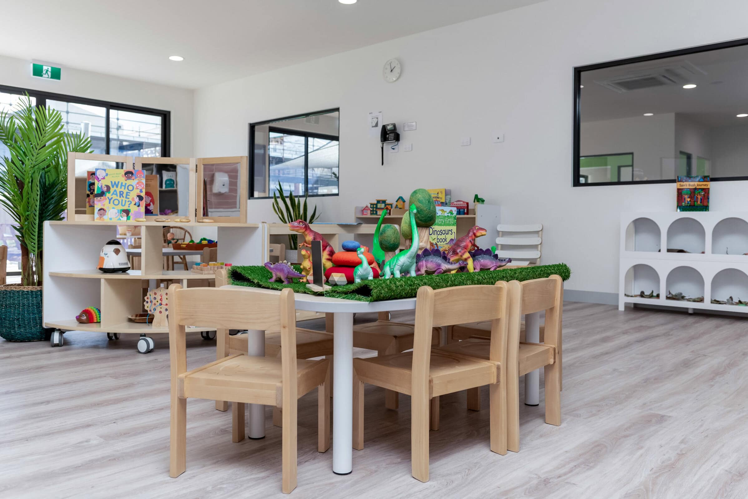 Aspire Clydevale Dinosaurs On Classroom Table