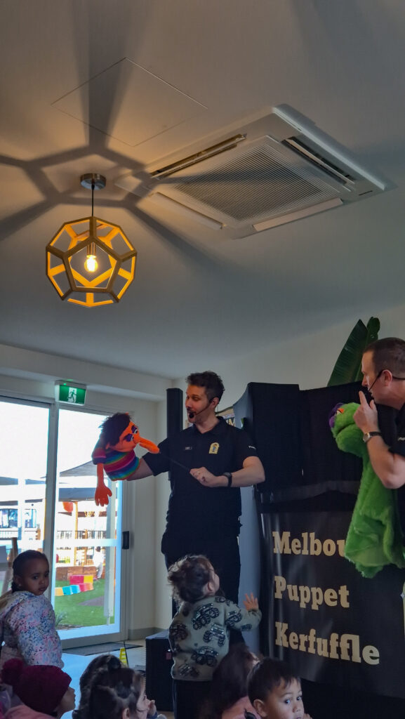 Melbourne Puppet Kerfuffle Fun at Aspire Deanside Village