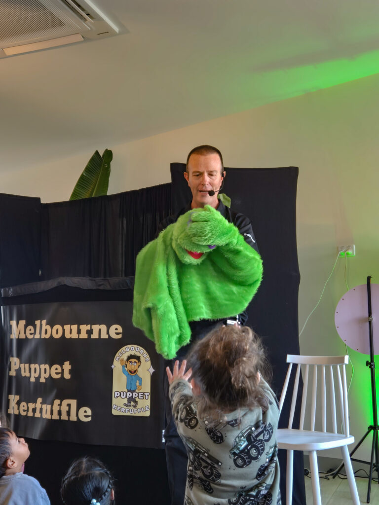 Melbourne Puppet Kerfuffle Fun at Aspire Deanside Village