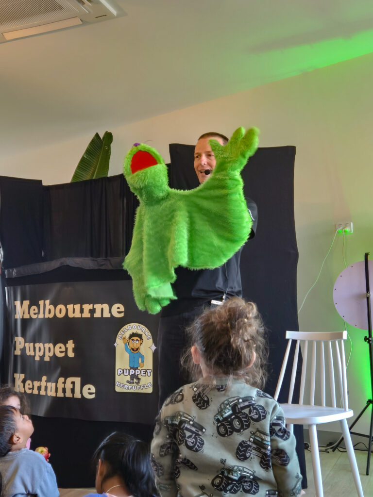 Melbourne Puppet Kerfuffle Fun at Aspire Deanside Village