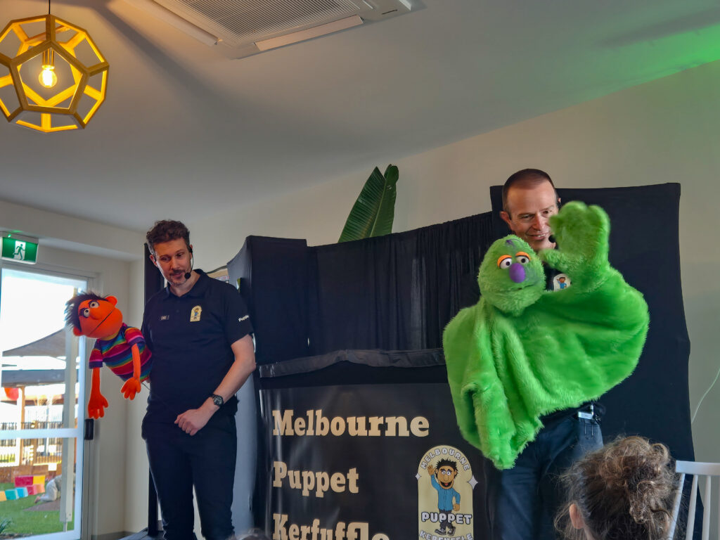 Melbourne Puppet Kerfuffle Fun at Aspire Deanside Village