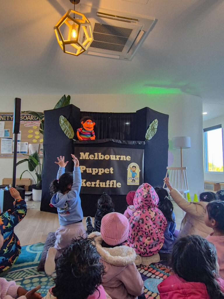 Melbourne Puppet Kerfuffle Fun at Aspire Deanside Village