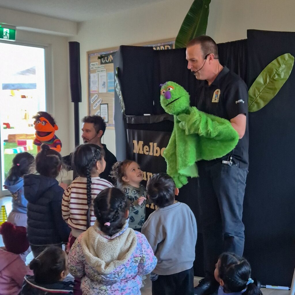 Melbourne Puppet Kerfuffle Fun at Aspire Deanside Village