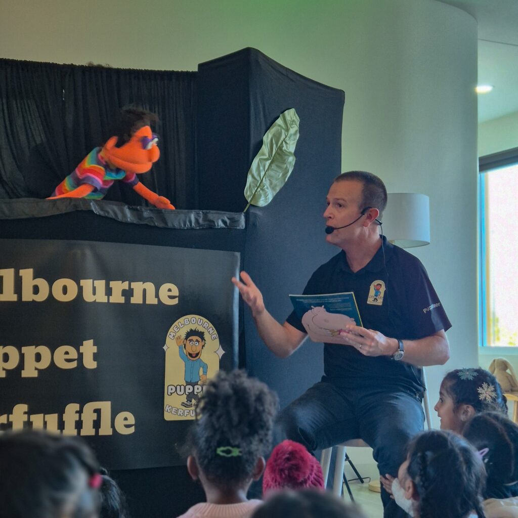 Melbourne Puppet Kerfuffle Fun at Aspire Deanside Village