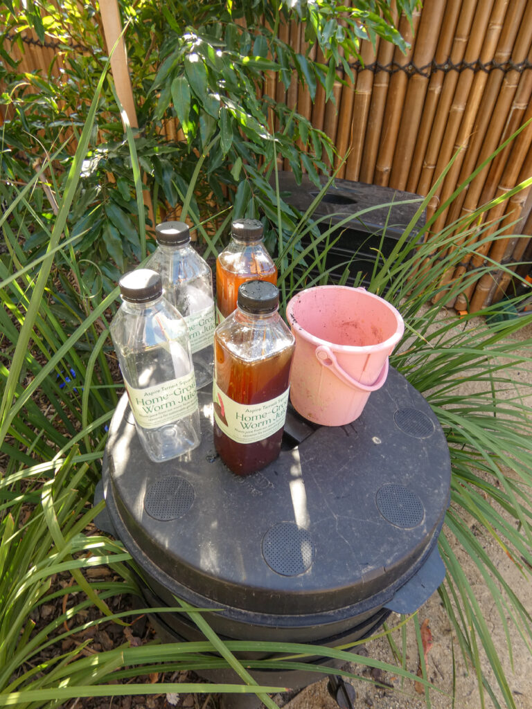 Going Green in Aspire Tarneit Square’s Sustainability Garden - Worm Juice