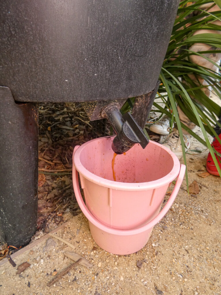 Going Green in Aspire Tarneit Square’s Sustainability Garden - Worm Juice