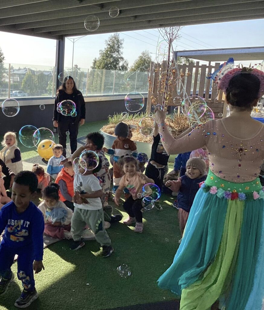 Celebrating Victorian Education Week at Truganina! - Balloons and Kinder Circus Incursion