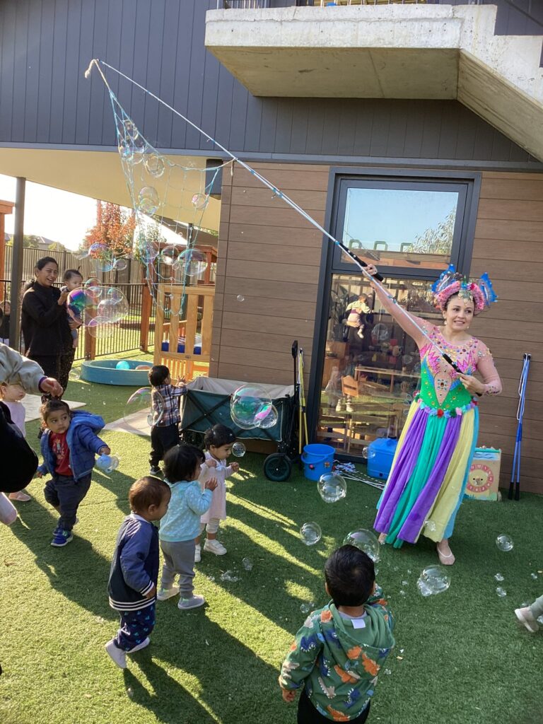 Celebrating Victorian Education Week at Truganina! - Balloons and Kinder Circus Incursion