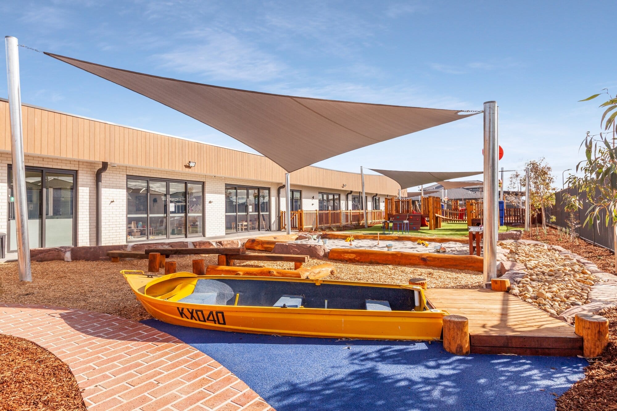 Riverfield Clyde Childcare Outdoor Boat Playground